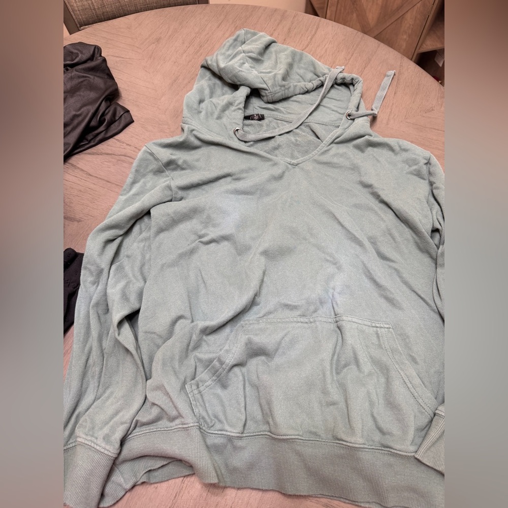 Torrid Soft Grayish green Hoodie